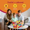 Olvy magnetické stavebnice Montessori - 126 magnetických Náhled obrázku produktu 8