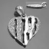 Anhänger 19x19mm Herz mit Zirkonias rhodiniert Silber 925 Produktbild-Vorschau 3