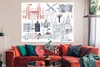 MuchoWow® Poster Illustration von Gebäuden in Amsterdam Produktbild-Vorschau 2