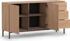 Kommode QUERTY QT-01 mit 3 Schubladen 2 Türen Sideboard 150 Produktbild-Vorschau 2