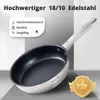 SUNCOK Bratpfanne Induktion 28 cm, Antihaft Pfanne, 18/10 Produktbild-Vorschau 2