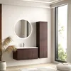 LOMAZOO Waschtisch ROVANI 80 cm - Nussbaum Rillenfront - Produktbild-Vorschau 2