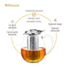 Glaskanne für Tee und Kräuter, Metall-Ei Wilmax 0,85 l Produktbild-Vorschau 6