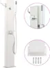 vidaXL Douche de jardin avec robinet 110 cm acier Voir les images du produit 8