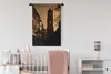 MuchoWow® Wandteppich Wandbehang Scherenschnitt - Utrecht - Produktbild-Vorschau 2