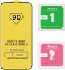 A yellow package for a screen protector with two cleaning wipes. Produktbild-Vorschau
