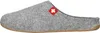 Living Kitzbühel Pantoffel Filz Schweizer Kreuz Grau Größe Produktbild-Vorschau 26
