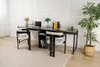 Skye Decor, Scrivania doppia - Antracite, Nero, Scrivanie, Anteprima dell’immagine prodotto 2