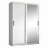 BEAUTYSOFA | Schwebetürenschrank HELA 120 cm Weiß – 2-türig Produktbild-Vorschau 2