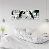 Leinwandbild Grüne Frau Abstraktion 120x40 Feeby Grau bild Produktbild-Vorschau 3