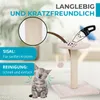 Ultiness Kratzbaum COCO Kratzmöbel & Kratzpfosten mit Sisal Produktbild-Vorschau 4