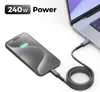 deleyCON 2m 240W USB-C Ladekabel Schnellladekabel PD3.1 Produktbild-Vorschau 5