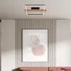 LED Deckenlampe Holz LED Deckenleuchte Wohnzimmer Dimmbar Produktbild-Vorschau 5