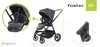 4Baby | Kočárek - Kočárek Buggy - Šedý - Otočné sedadlo - Náhled obrázku produktu 2