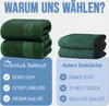 Frottier Badetücher 2er Pack 100x150cm, 100% Baumwolle, Produktbild-Vorschau 5