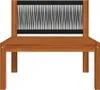 "2026 Promotion" 3-tlg. Garten-Lounge-Set mit Kissen Holz Produktbild-Vorschau 7