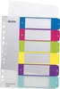 LEITZ Kunststoff Register WOW Zahlen A4 Überbreite 1-6 Produktbild-Vorschau 1