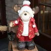 Elch Deko Weihnachten XL 40cm mit LED Laterne  Produktbild-Vorschau 6