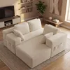 BEALIFE Ecksofa mit Recamiere rechts 4-Sitzer | Modulares Produktbild-Vorschau 10