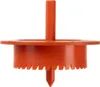 A close-up studio shot of an orange plastic tool. Produktbild-Vorschau