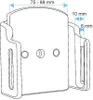 Brodit Passive holder with tilt swivel - Halterung für Kfz Produktbild-Vorschau 4
