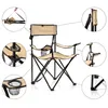 Meteor Seza  Campingstühl, klappstuhl für camping beige Produktbild-Vorschau 2