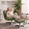 HOMCOM Relaxsessel mit Höhenverstellbarem Hocker, Produktbild-Vorschau 4