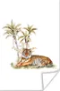 MuchoWow® Poster Tiger - Baum - Bild 80x120 cm - Produktbild-Vorschau 1