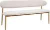 Giga Meubel Esszimmerbank Alexia - Beige/Natur - 200cm Produktbild-Vorschau 2
