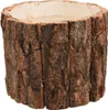 Rustikaler Blumentopf aus Baumrinde, 12 cm Durchmesser, 11 Produktbild-Vorschau 1