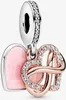 Pandora Rose 788878C01 Charm Wisiorek błyszczące serce Podgląd zdjęcia produktu 4