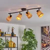 Intissans moderne Deckenlampe aus Metall/Bast in Produktbild-Vorschau 7