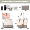 Shopper 3-Tlg Handtasche Damen Schultertasche Handtaschen Produktbild-Vorschau 6