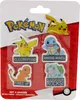 Set di 4 gomme Pokémon Pikachu Anteprima dell’immagine prodotto 1