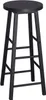 A black bar stool is shown against a white background. Produktbild-Vorschau