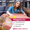 DecoHomeTextil Leinen Optik Tischdecke Altrosa Eckig 110 x Produktbild-Vorschau 2