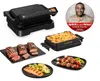 Tefal OptiGrill 4in1 GC7748, Čierna, Kov, Obdĺžnikový, Náhľad obrázku produktu 9