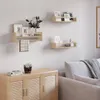 WOLTU 3er Set Kinder Bücherregal, Wandregal, aus Produktbild-Vorschau 9