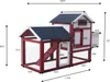 Kurník Wiltec 1520 x 520 x 920 mm červeno-biely s voľným Náhľad obrázku produktu 3