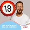 Folienballon Happy Birthday 18 Rund 45cm Helium 18. Produktbild-Vorschau 3