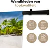 MuchoWow® Wandteppich Wandbehang Strand - Meer - Palmen Produktbild-Vorschau 3