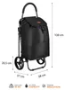 Nákupný vozík NILS NC4303 so sedadlom, 40 l, skladací, s Náhľad obrázku produktu 9