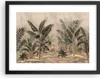 Gerahmtes Poster - Schwarzer Rahmen - Wald Blatt Baum - Produktbild-Vorschau 1