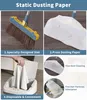 Set aus Besen und Kehrschaufel mit langem Stiel, Produktbild-Vorschau 4