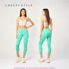 Merry Style Damen 3/4 Leggings aus Baumwolle MS10-199 Produktbild-Vorschau 2
