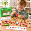 Dřevěné navlékací puzzle pro rozvoj jemné motoriky – Náhled obrázku produktu 7