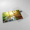 Bilder auf glas - Park Wasserfall Wasser - 70x50cm - Produktbild-Vorschau 2