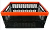 Novaliv Klappboxen faltbar stabil | 2x 30L Rot Schwarz Produktbild-Vorschau 1