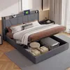 Letto matrimoniale imbottito con base a molle, dimensioni Anteprima dell’immagine prodotto 3
