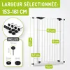BOMI® Extrahoog trapgitter, 73-161 cm | Te bevestigen door Productafbeelding-voorbeeld 2